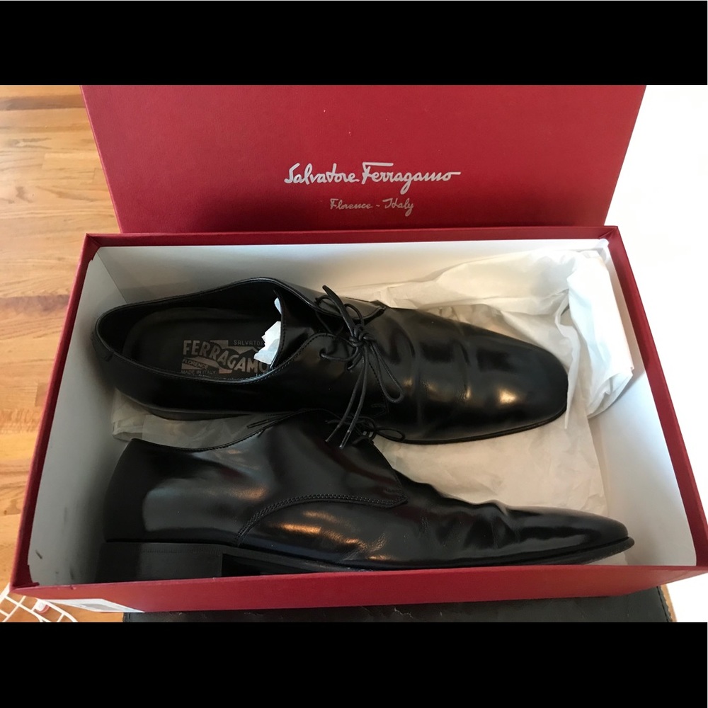 Salvatore Ferragamo Men’s Italian Leather Shoes